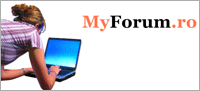 Pagina de start a forumului business.MyForum.ro